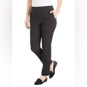 Hilary Radley Tummy Control Pull-On Pant w/ Pockets